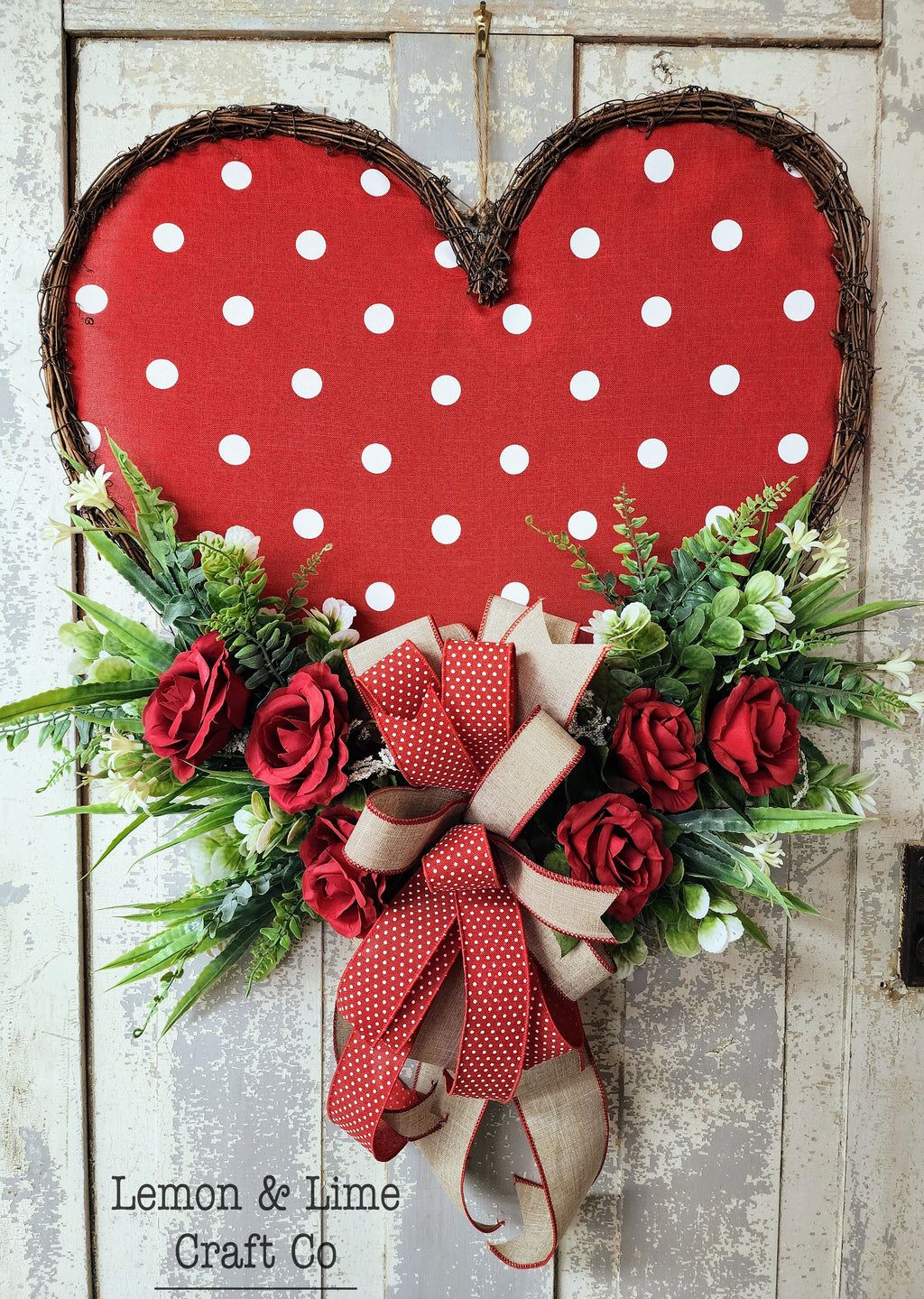 Grapevine Heart Doorhangers