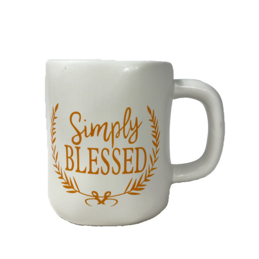 Ceramic Simply Blessed Mug
