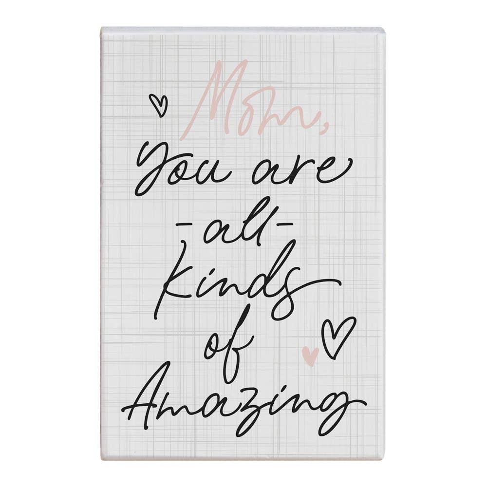 Mom Amazing - Small Talk Rectangle