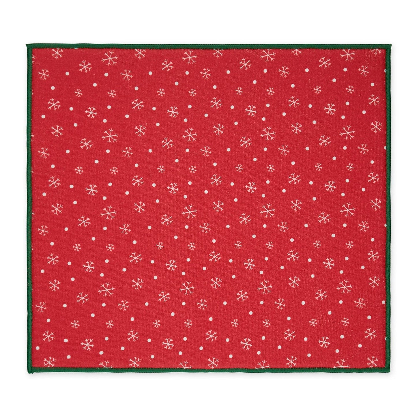 Snowflake Flurry Drying Mat