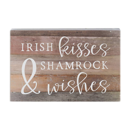 Irish Kisses & Shamrock Wishes - Small Talk Rectangle