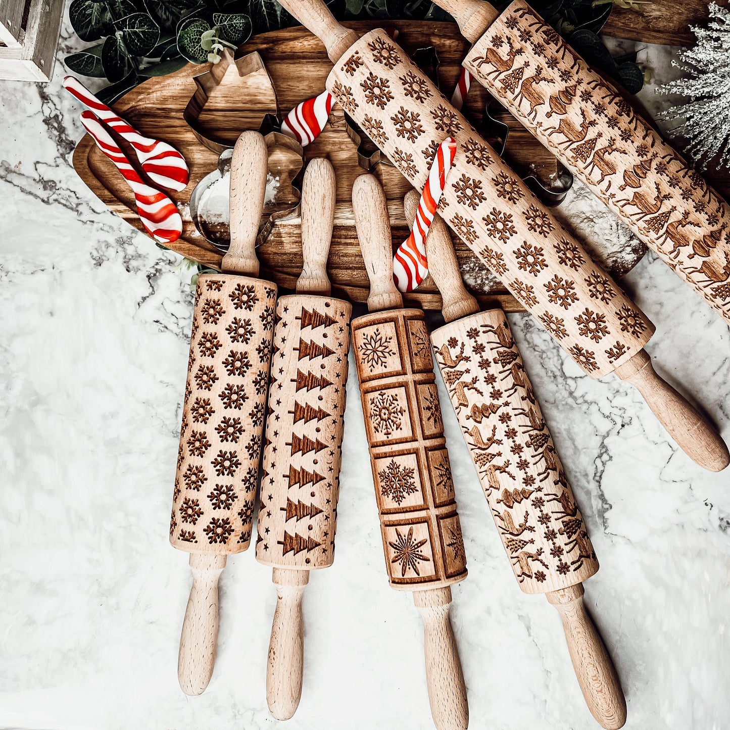 Holiday Rolling Pins