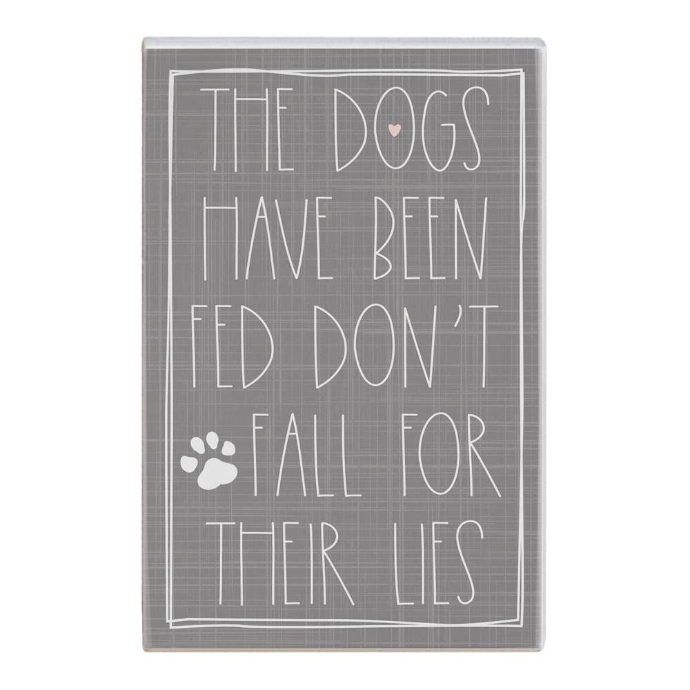 Dogs Fed - Small Talk Rectangle