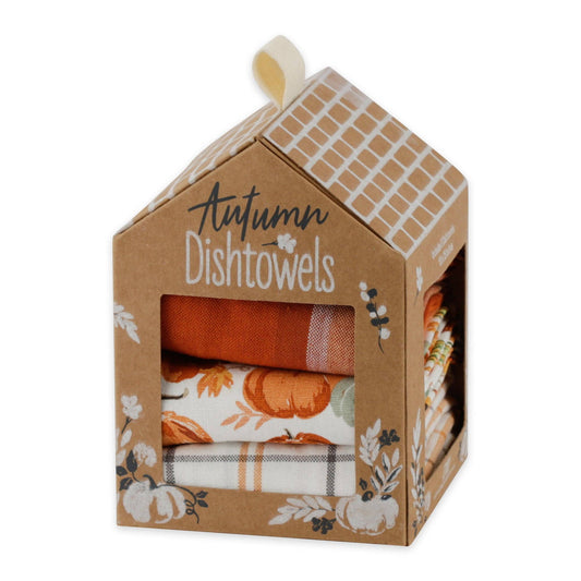 Autumn House Dishtowel Gift Set