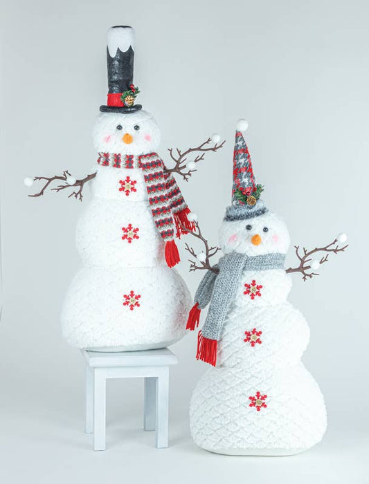 Large Snowball Tabletop Snowman