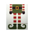 Christmas Elf Swedish Dishcloth