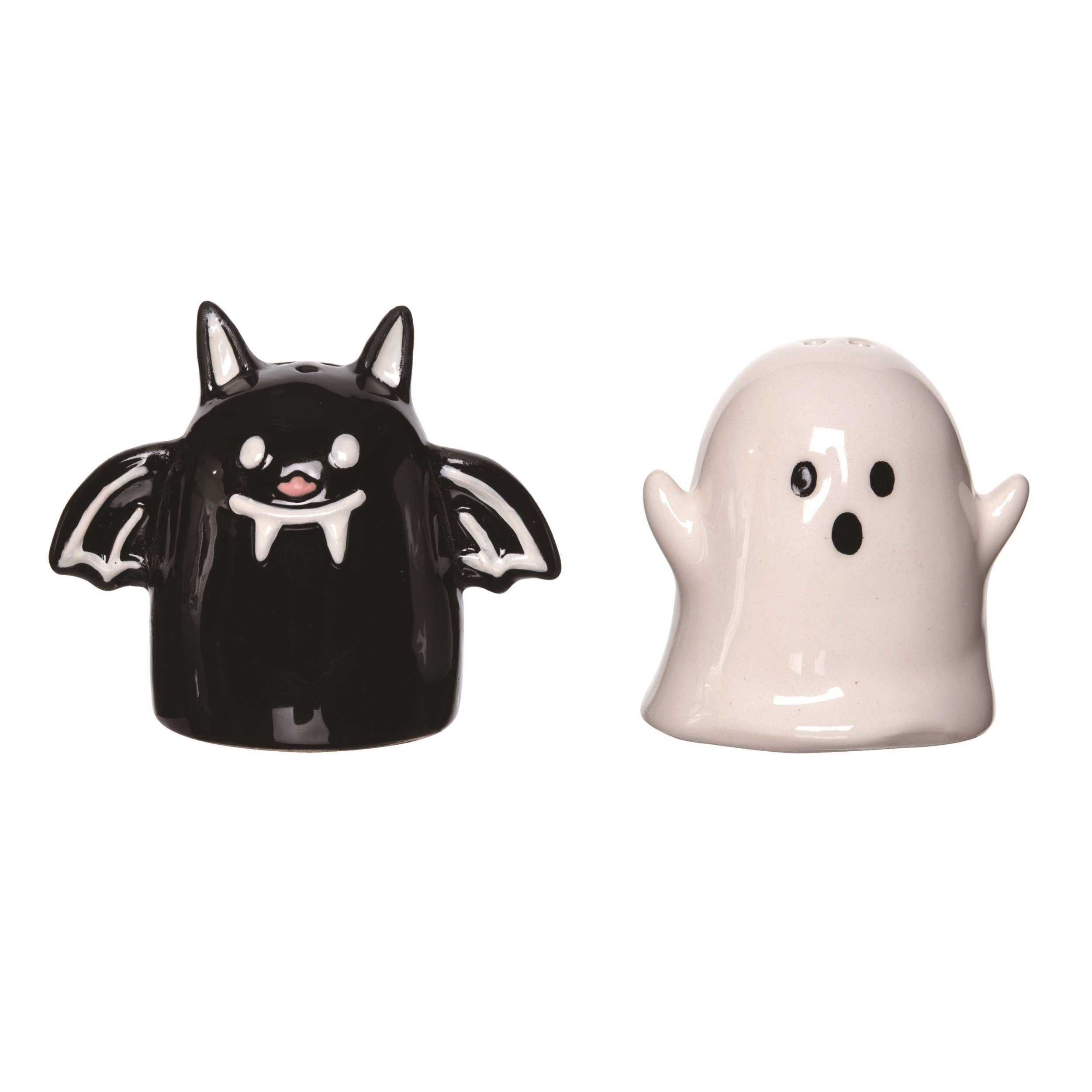 Halloween LANG Bat & Ghost on sale Mug + Salt Pepper Set