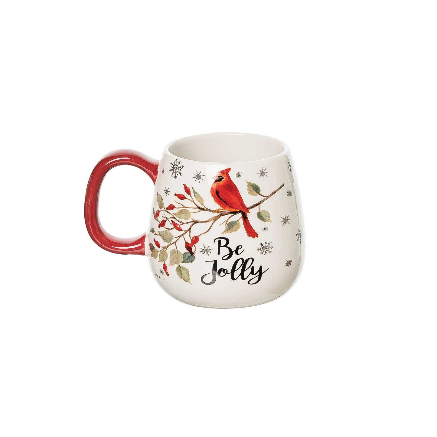 Be Jolly Cardinal Mug