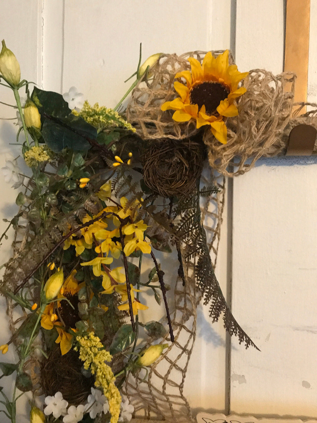 Spring or Summer Lathe Window Doorhanger