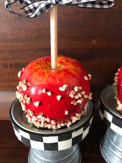 Faux Candy Apples