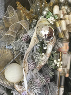 Silver and Gold Nutcracker