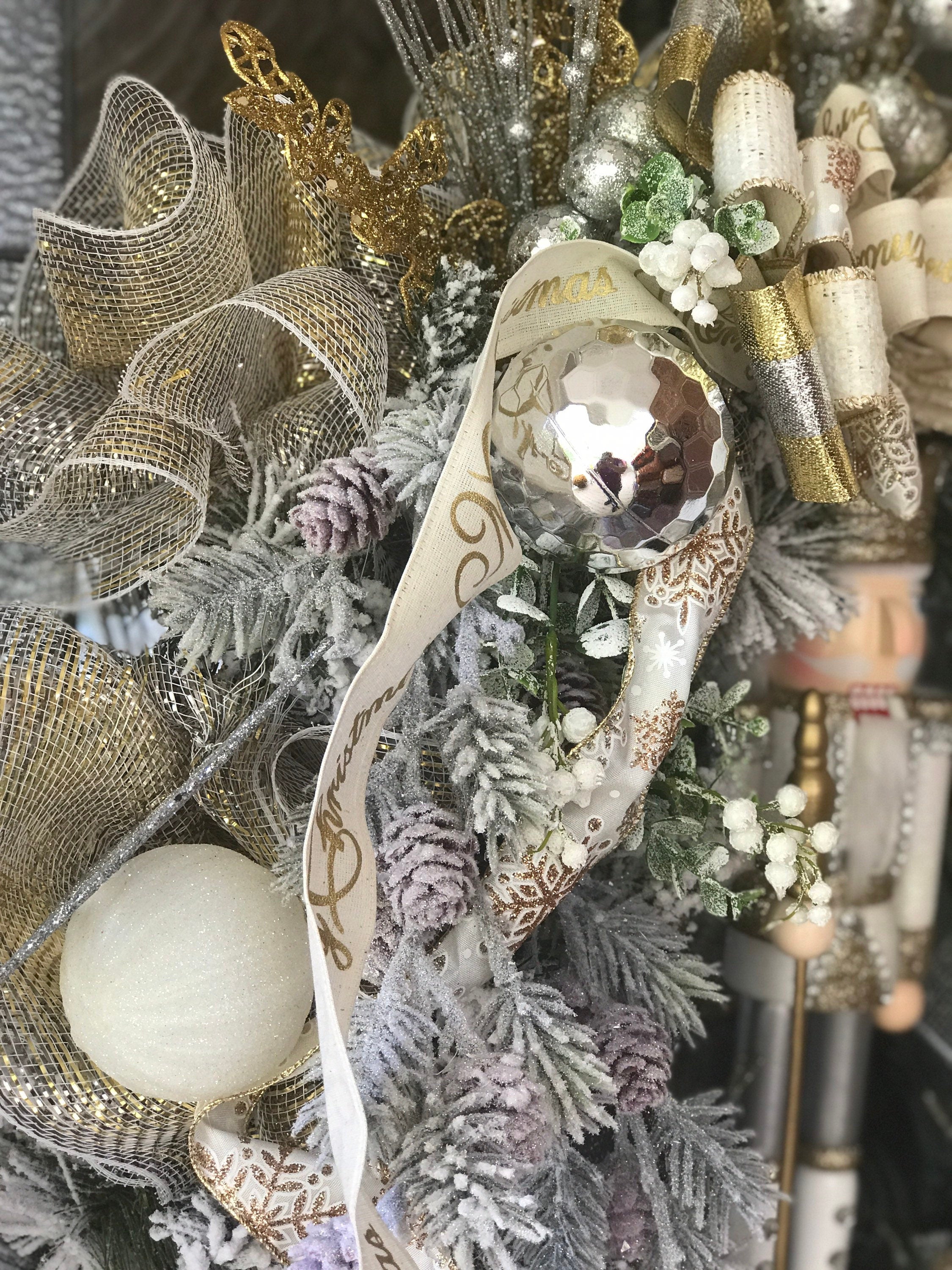 Silver and Gold Nutcracker
