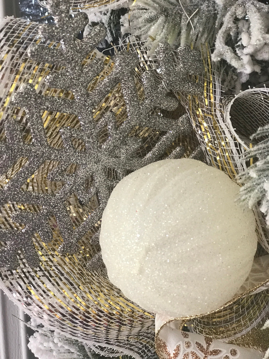 Silver and Gold Nutcracker