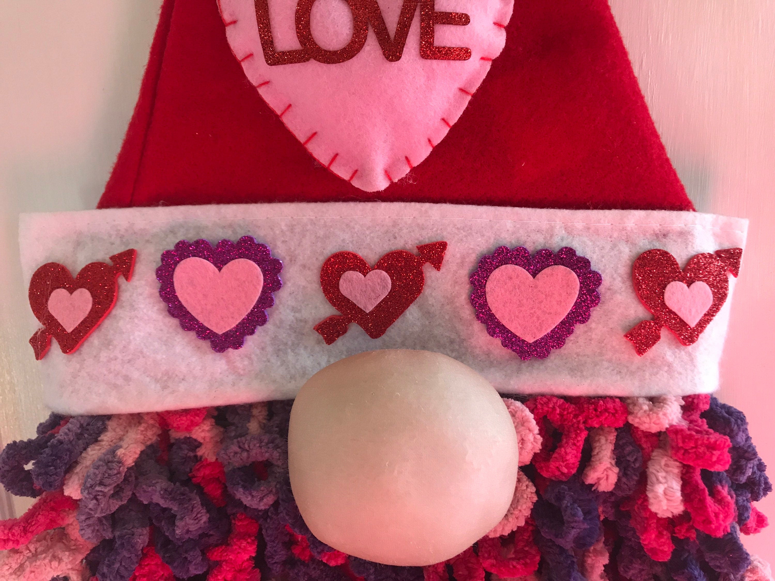 Valentine Love Gnome Doorhanger