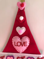 Valentine Love Gnome Doorhanger