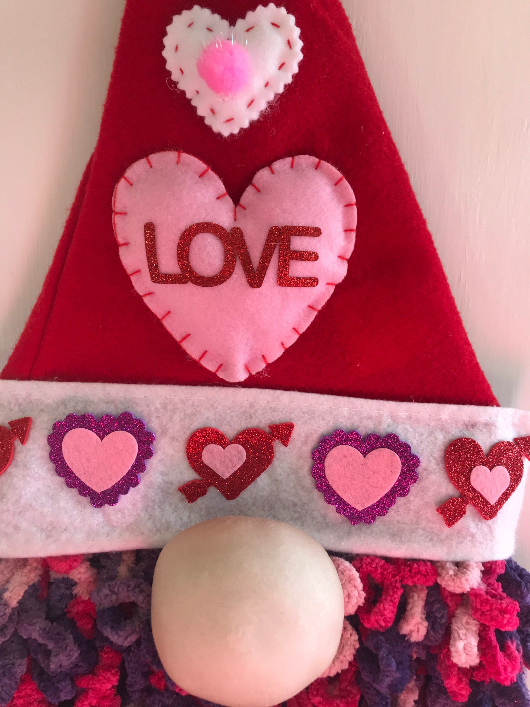 Valentine Love Gnome Doorhanger