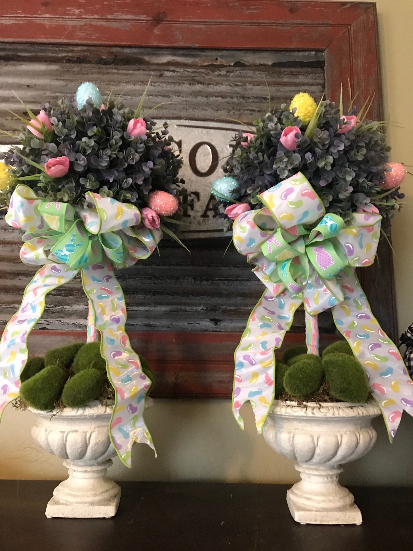 Easter Topiaries