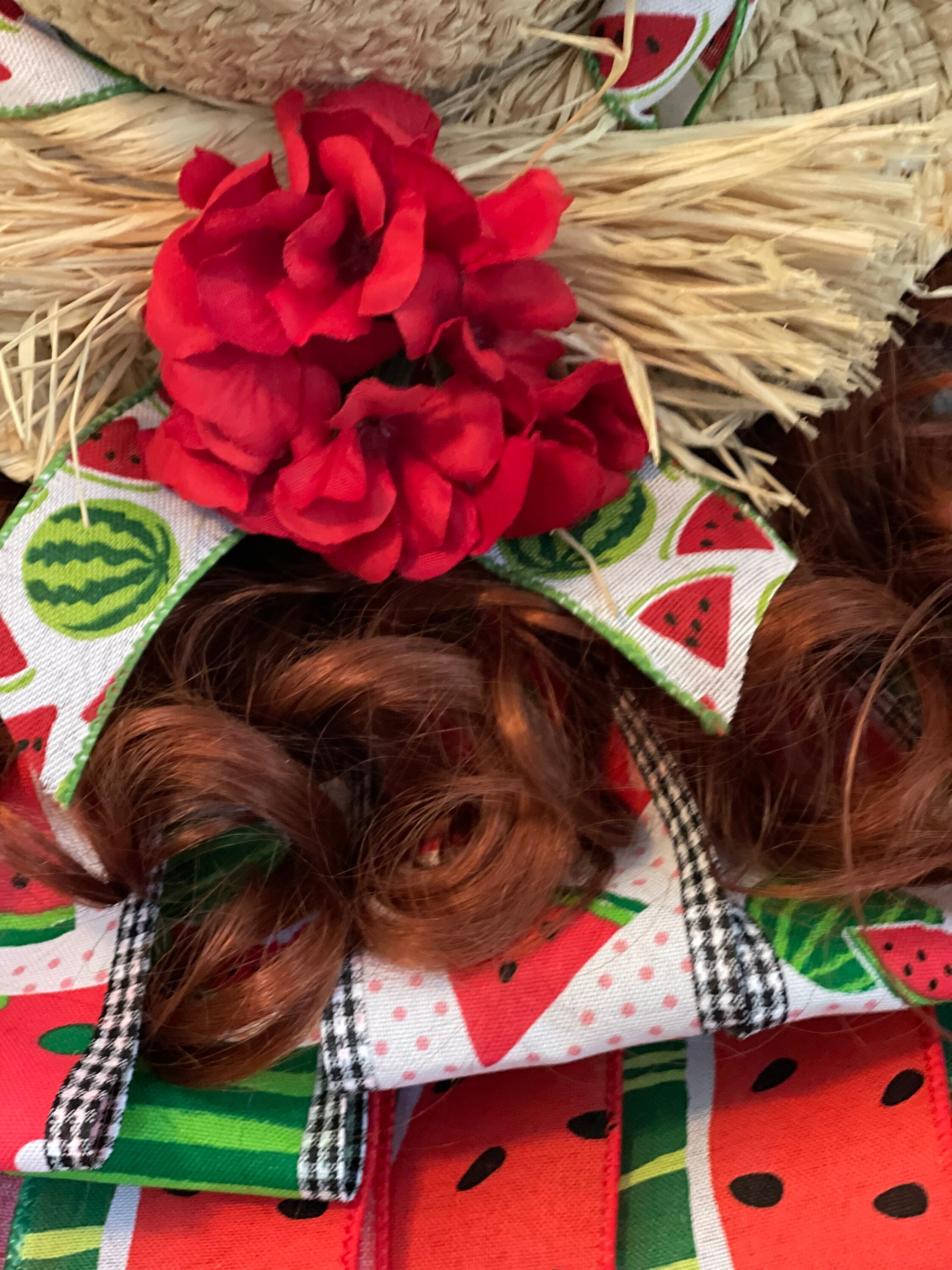Watermelon Girl Doorhanger