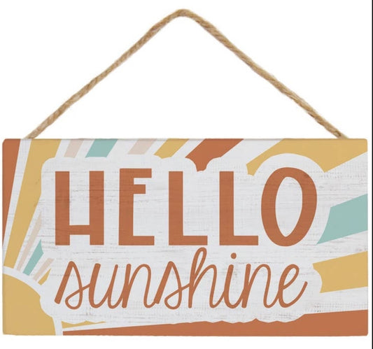 Hello Sunshine - Petite Hanging Accents