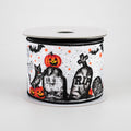 Graveyard & Jack O Lantern Ribbon