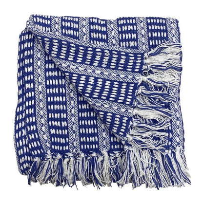 Blue Highrise Throw Blanket