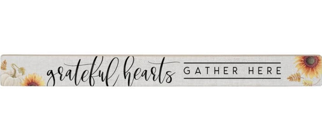 Grateful Hearts Gather Here - Talking Sticks