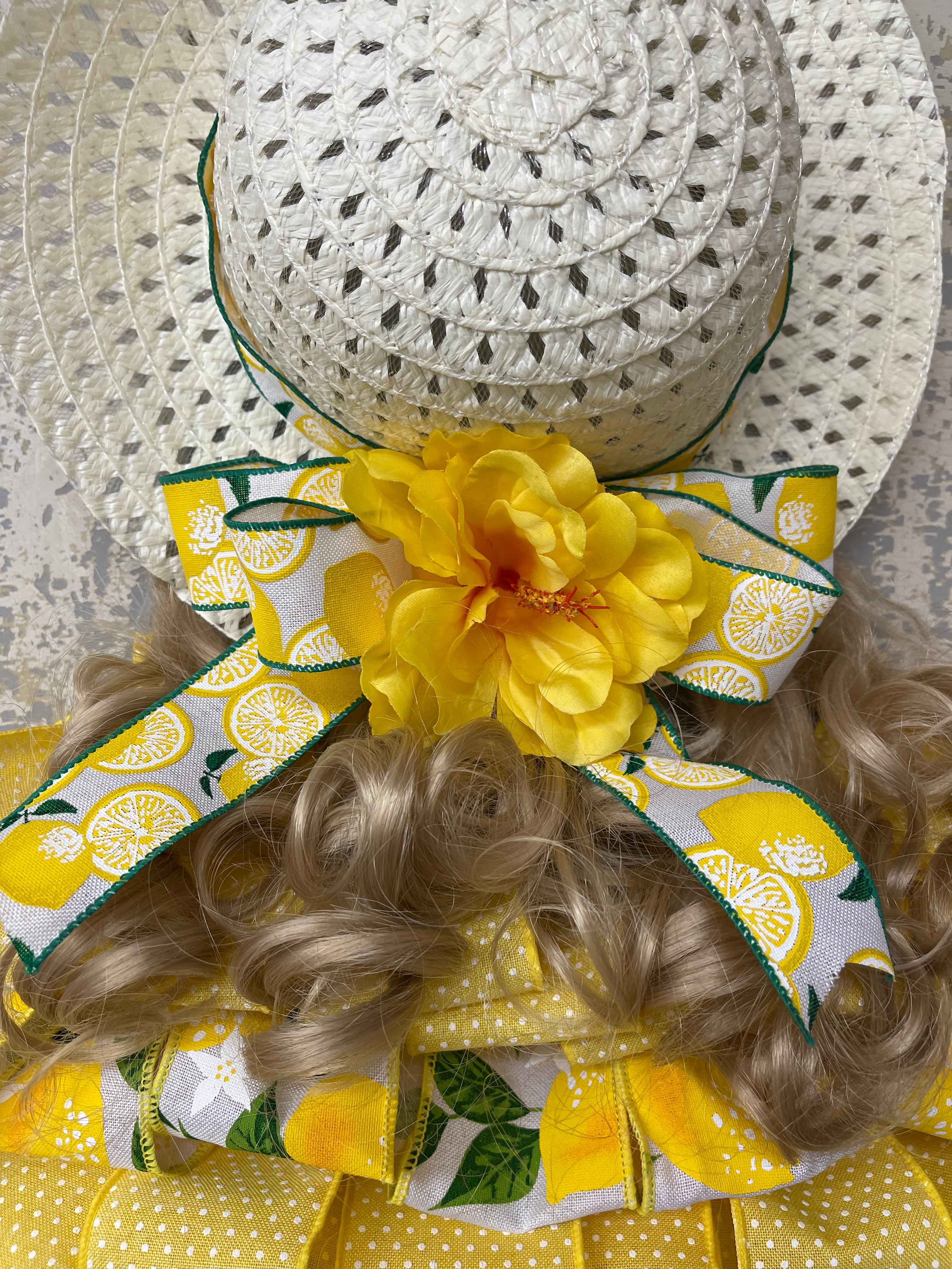 Lemon Girl Doorhanger