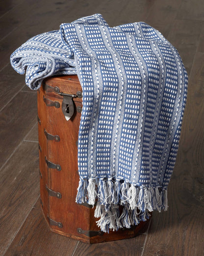 Blue Highrise Throw Blanket