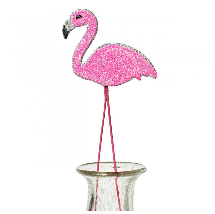 Glitter Flamingo Pick