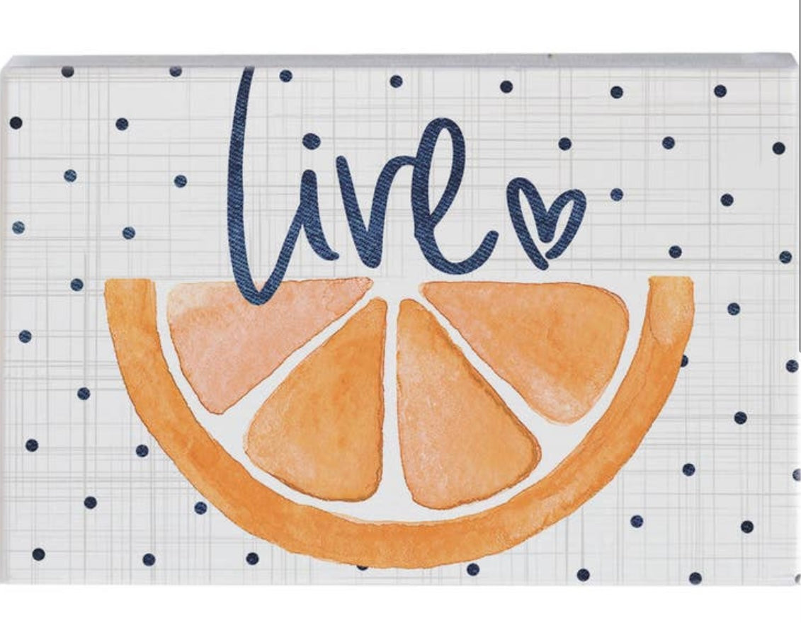 Orange Live - Small Talk Rectangle