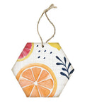 Fruit Orange - Honeycomb Ornaments