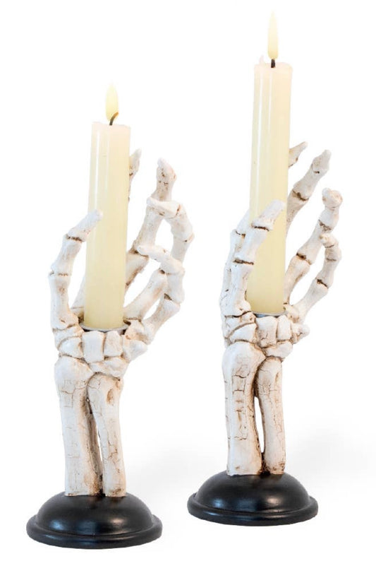 Skeleton Hand Tapers