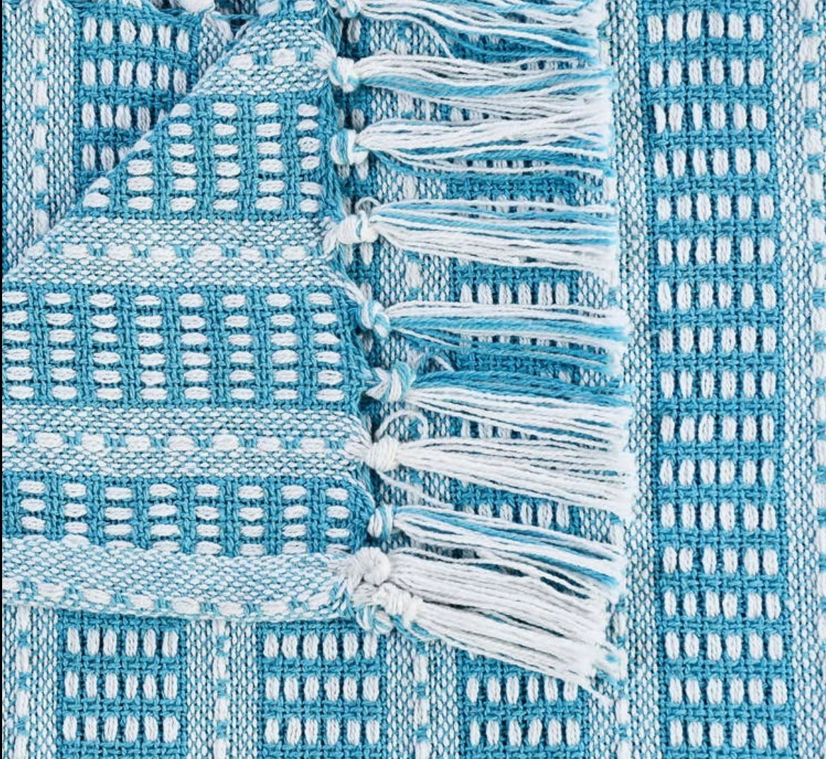 Maui Blue Ridgeline Striped Throw Blanket *50% OFF*